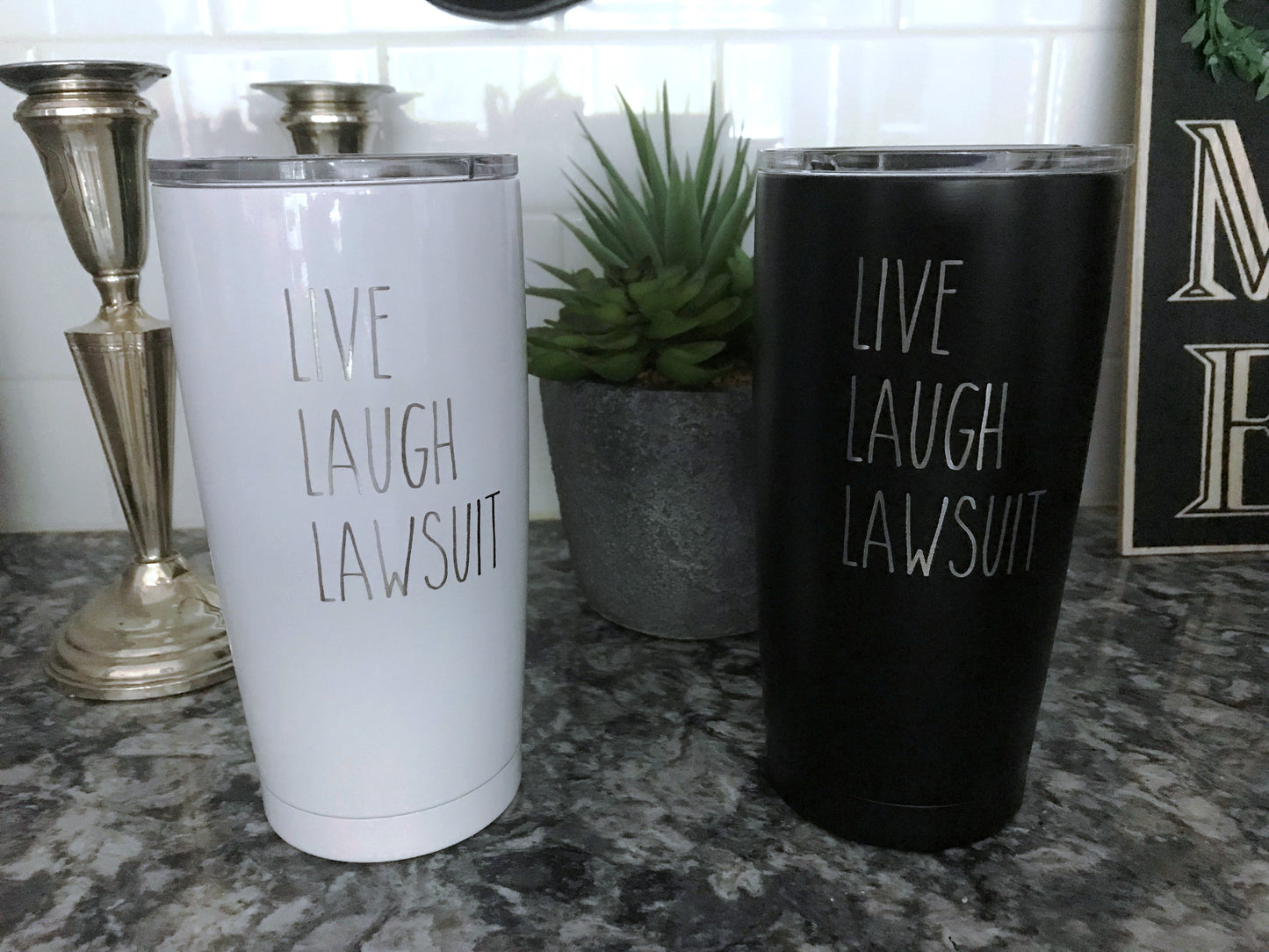 Funny Legal Tumblers 18.5oz Stainless Steel