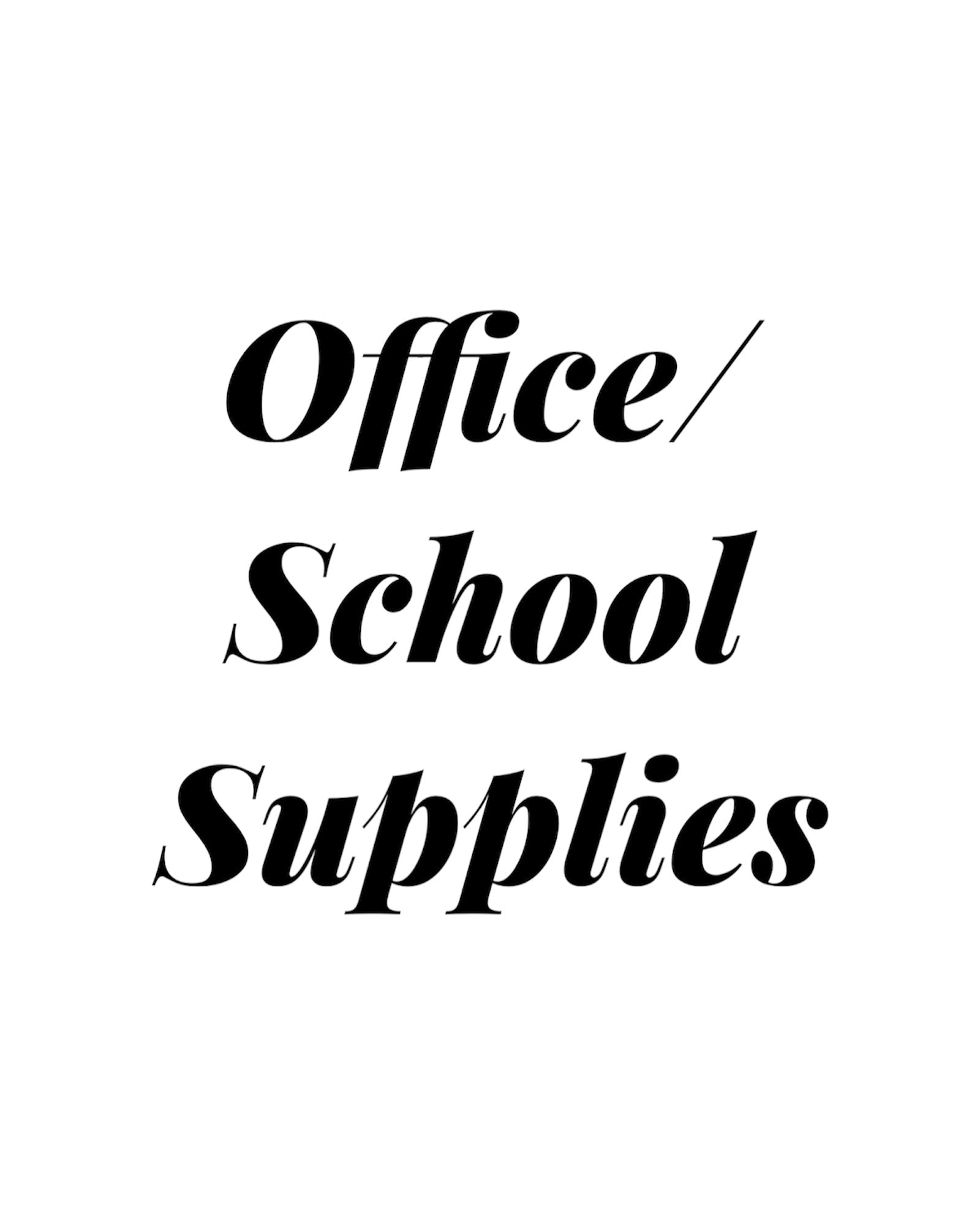 Office/School Supplies