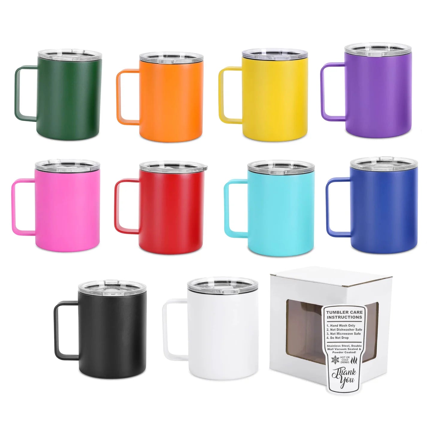12oz Camper Mug Color Choices Available