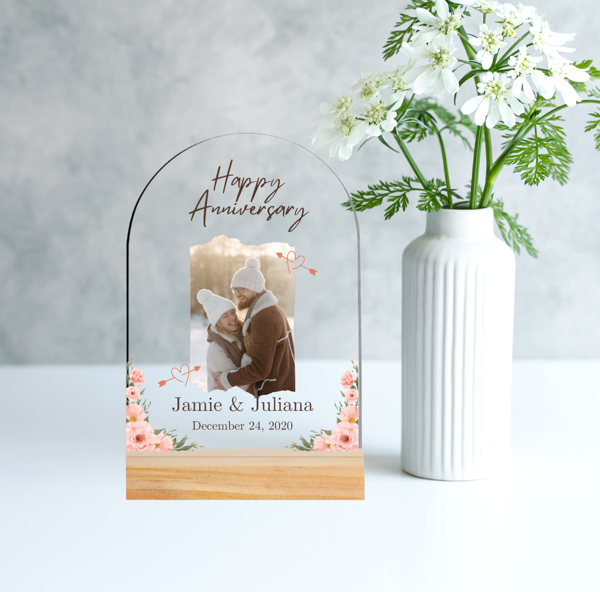 Anniversary Gift Photo Acrylic Keepsake