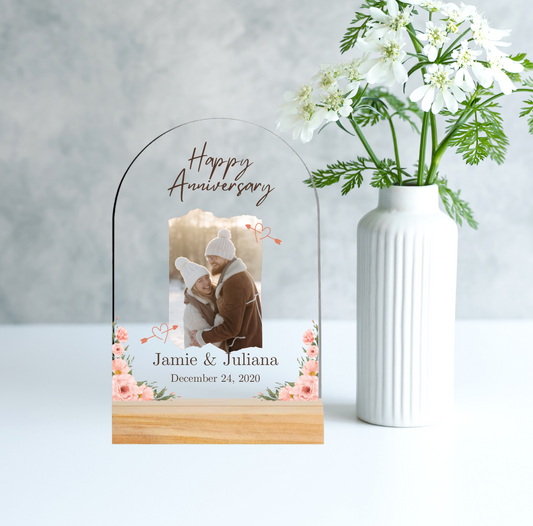 Anniversary Gift Photo Acrylic Keepsake