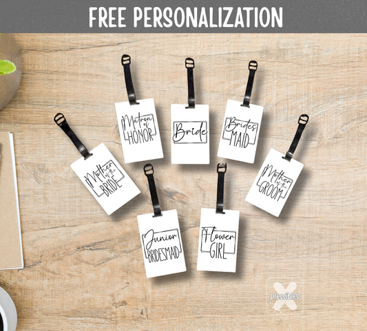 Bridal Shower Trip Luggage Tags