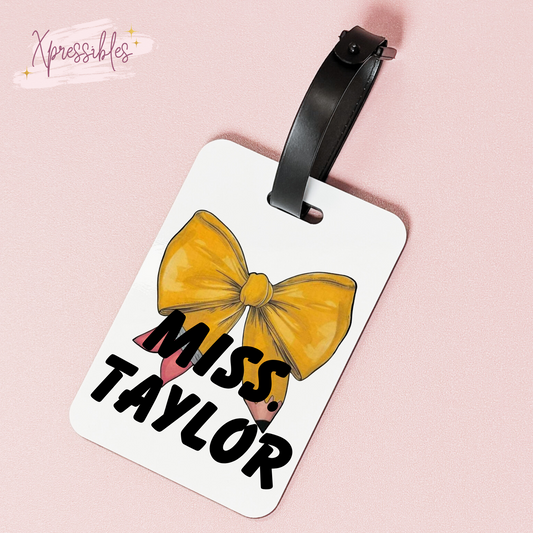 Luggage & Bag Tags Teacher & School Themes