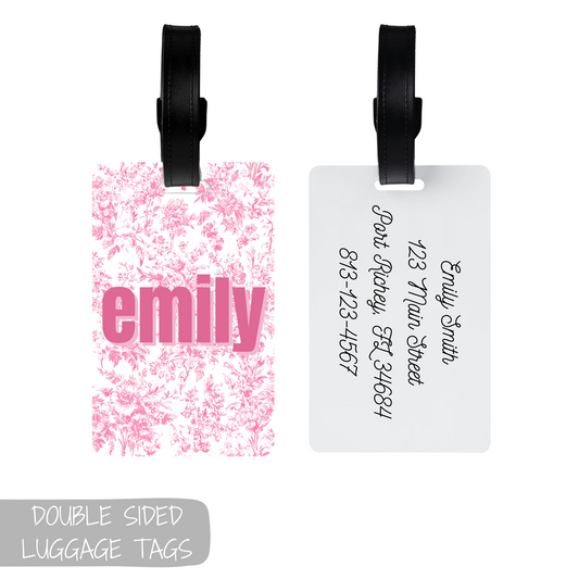 Personalized Pattern Luggage Tags