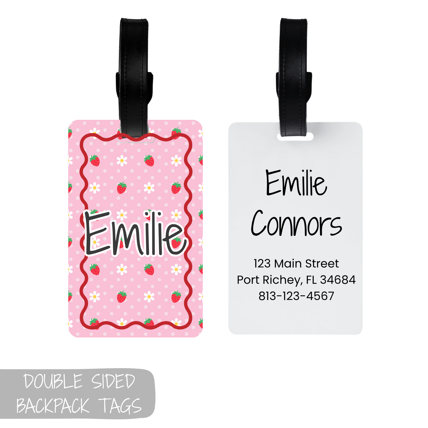 Personalized Pattern Luggage Tags