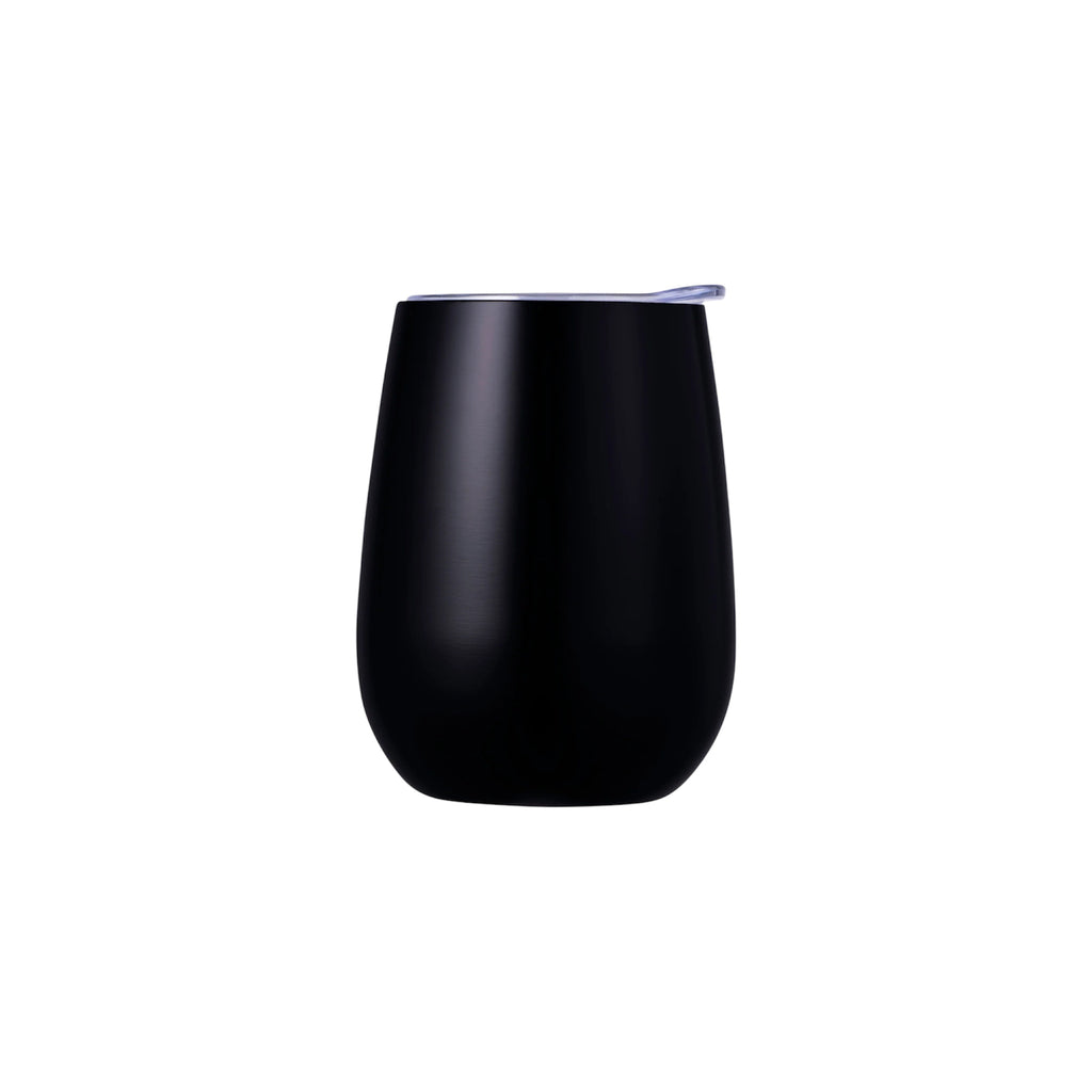 12oz Black Wine Tumbler