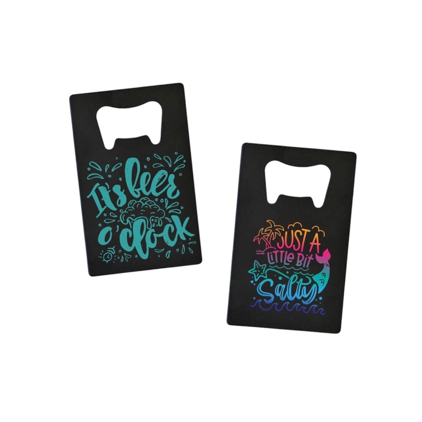 Credit Card Bottle Opener Custom Designs