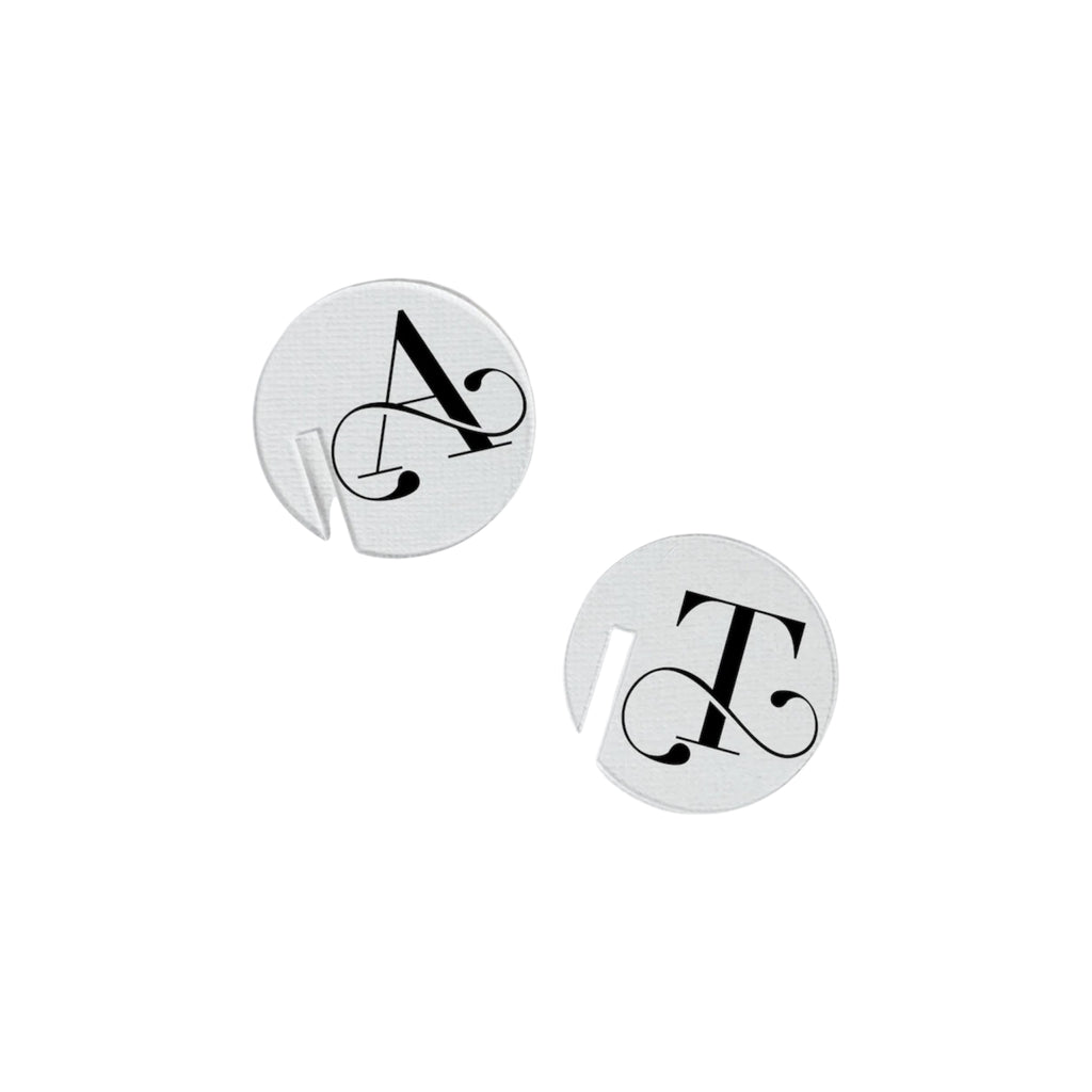 Wine Glass Name Tags