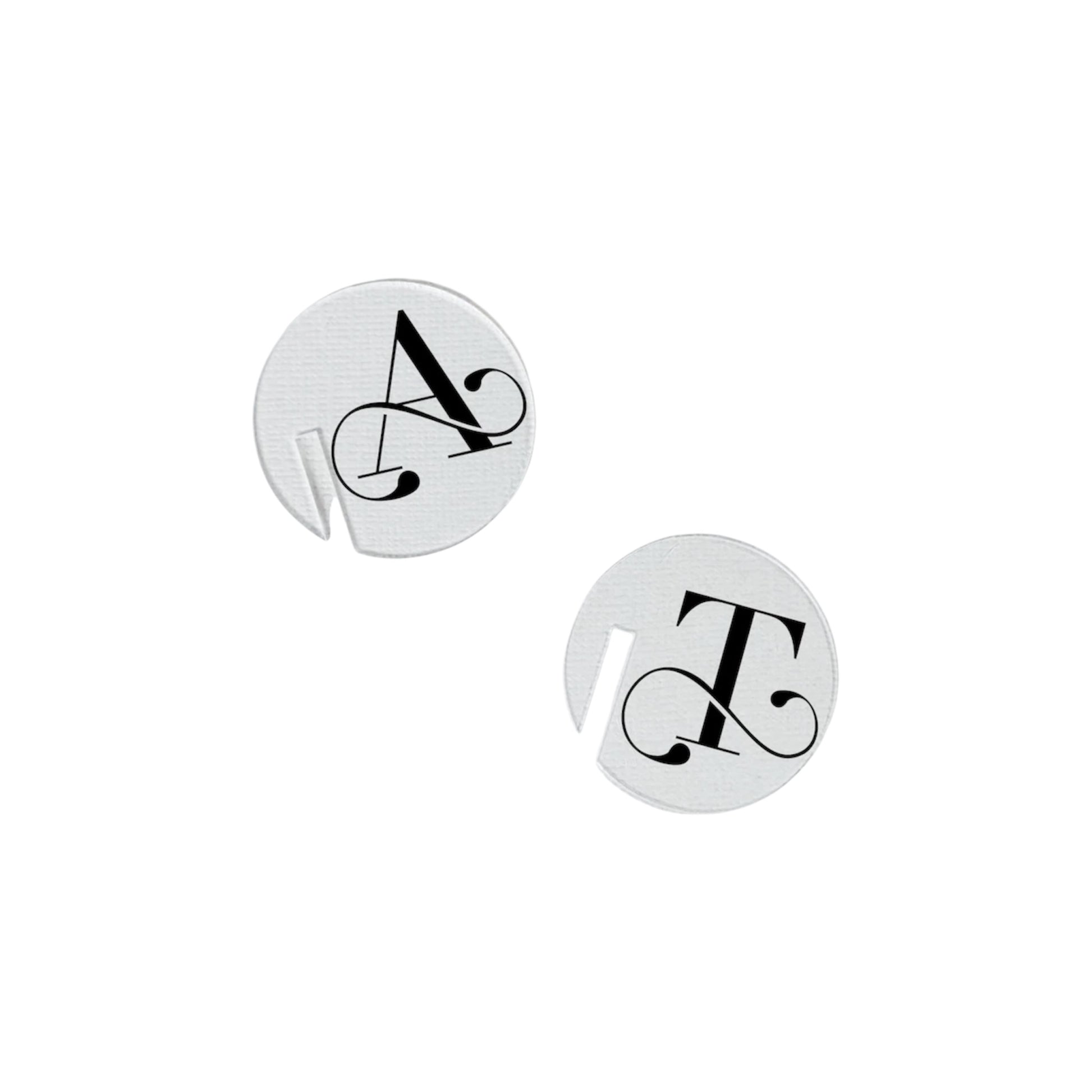 Wine Glass Name Tags