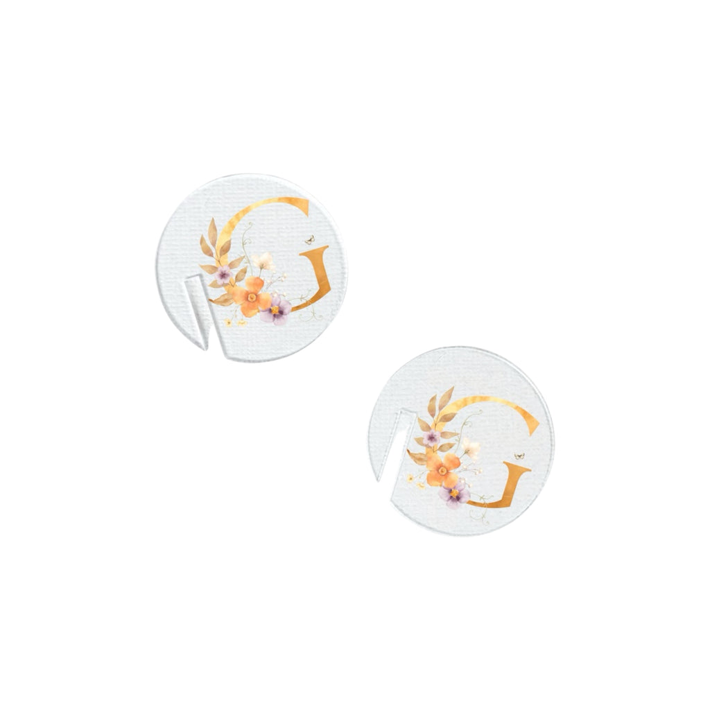 Wine Glass Name Tags