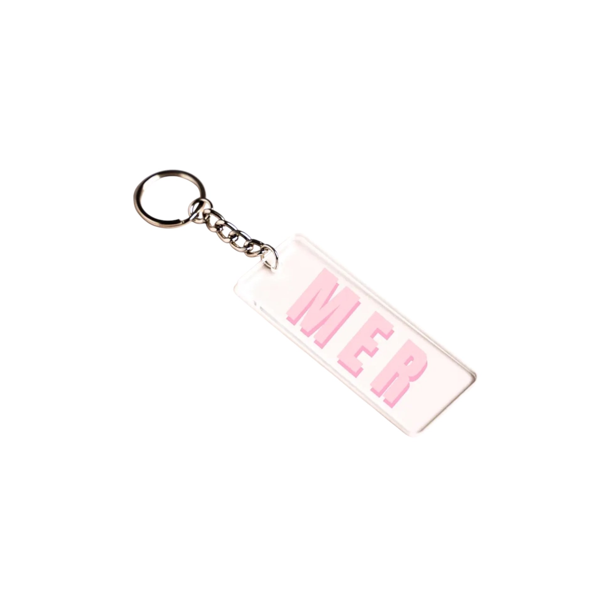 Custom Monogram Keychain