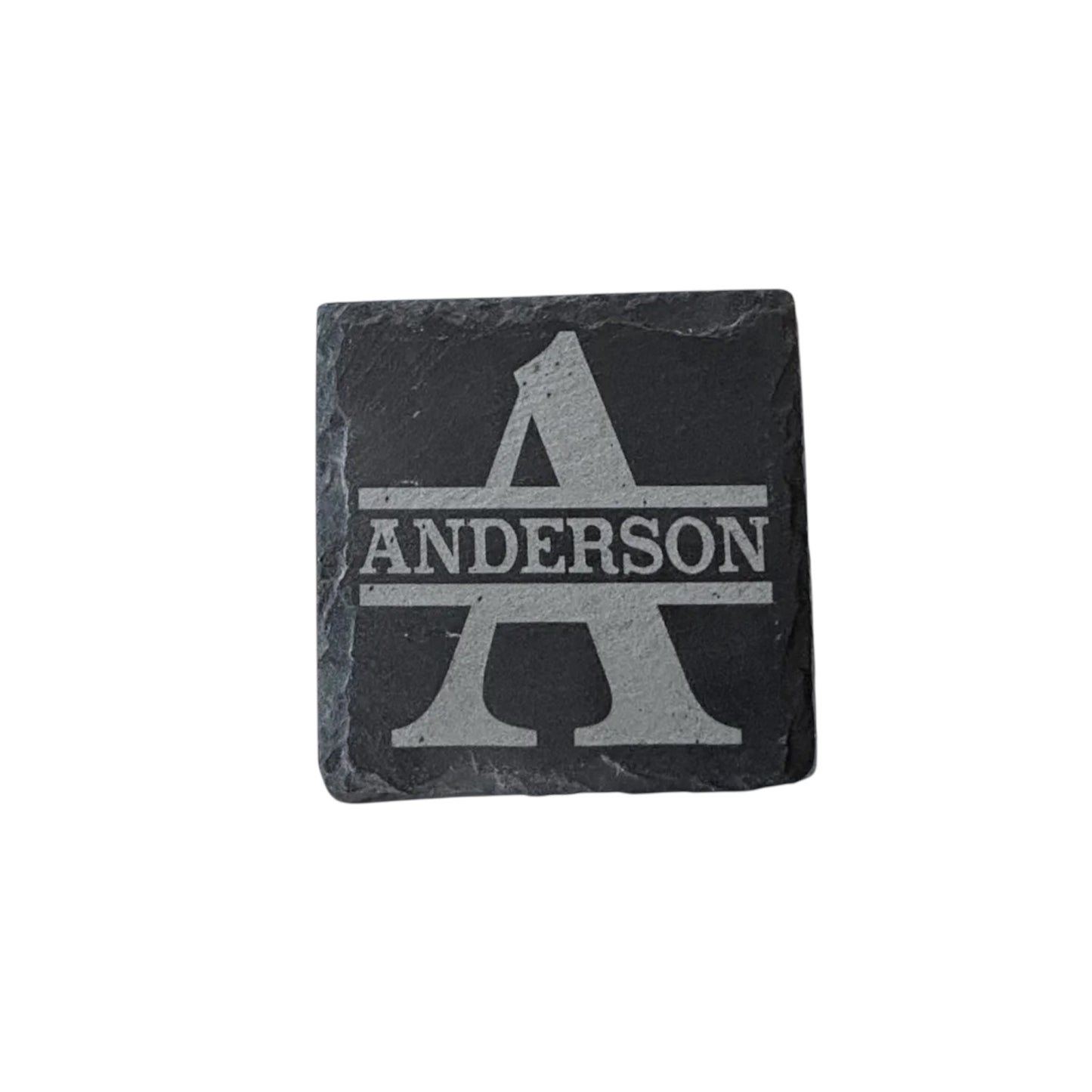 Square Natural Slate Coaster