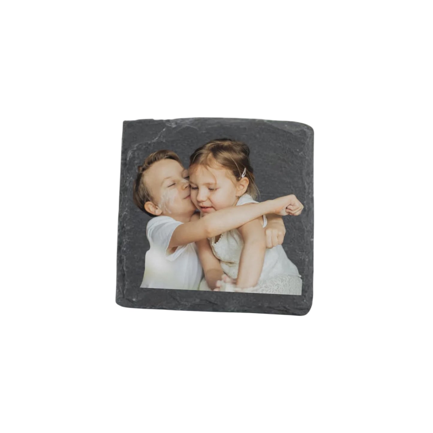 Square Natural Slate Coaster