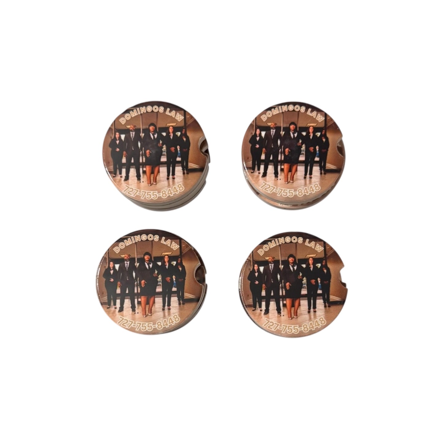 Ceramic Car Coaster Set of 2