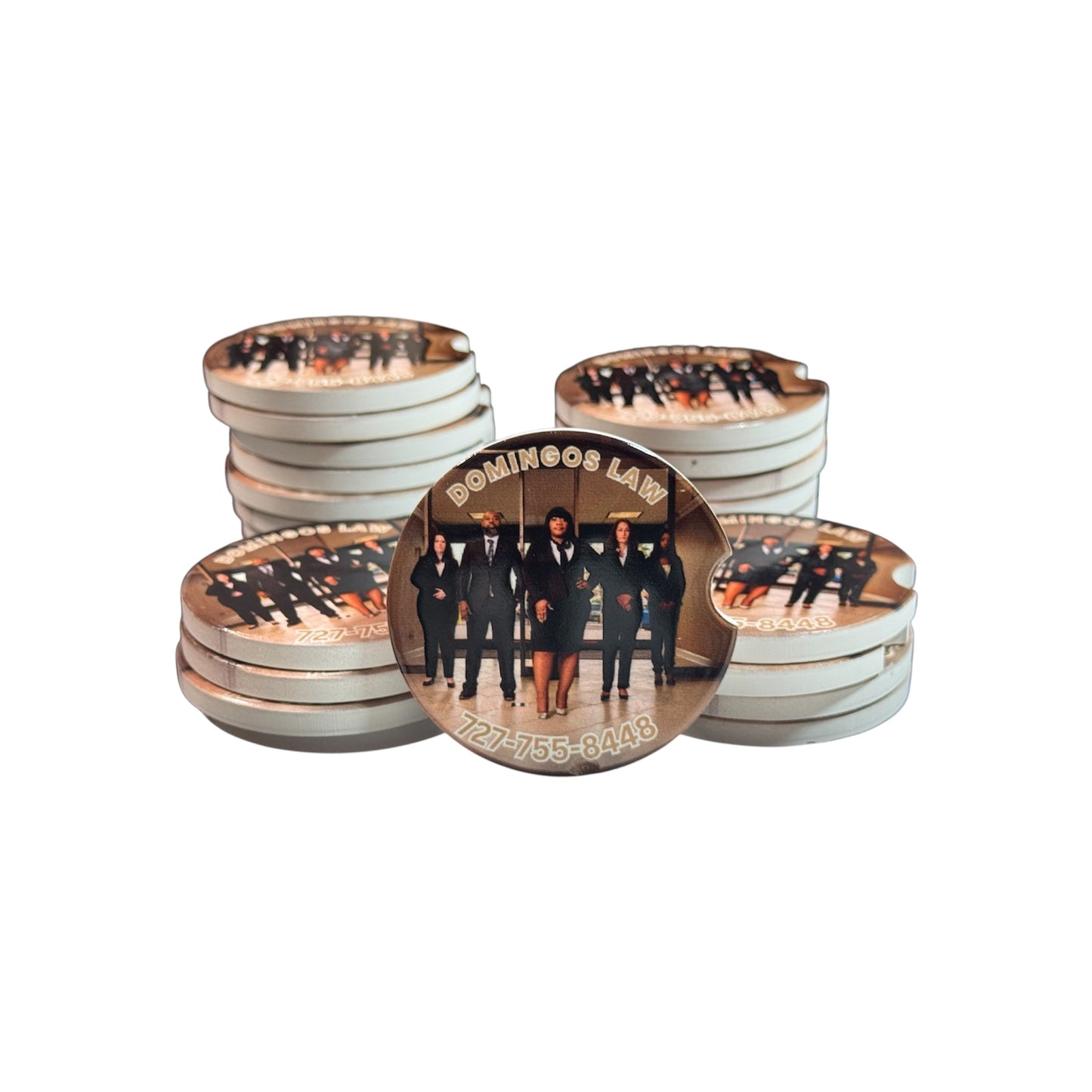 Ceramic Car Coaster Set of 2