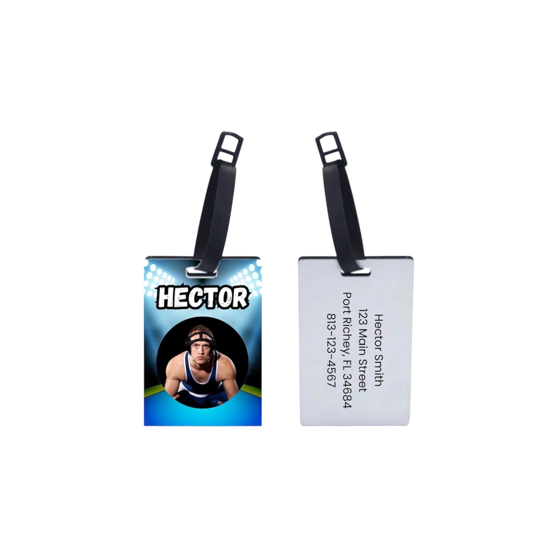 Photo Sports Gear Luggage Tag