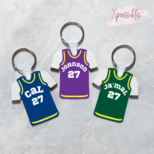 Sport Jersey Keychain