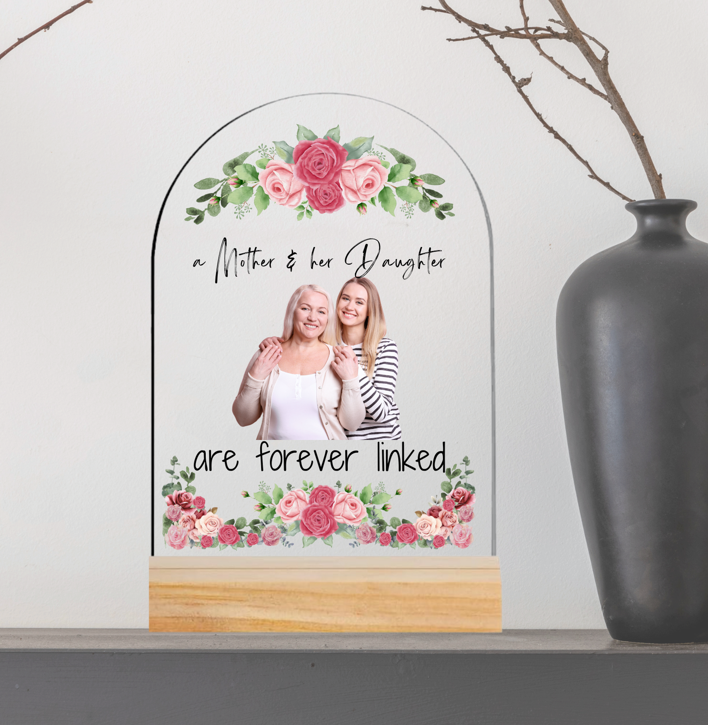 Mother & Daughter Mother's Day Keepsake Photo Gift