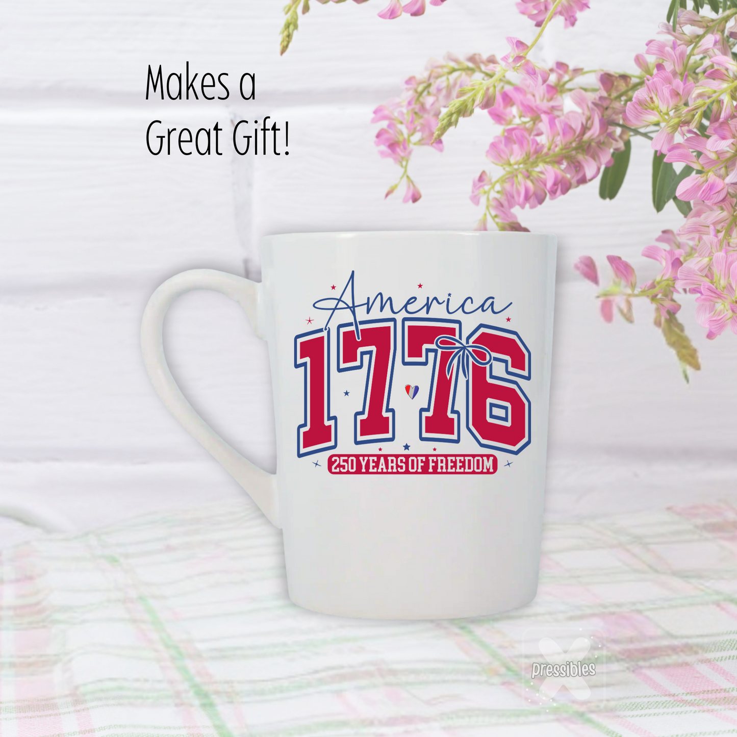America 250th Personalized 14oz Souvenir Mug USA Birthday Gift