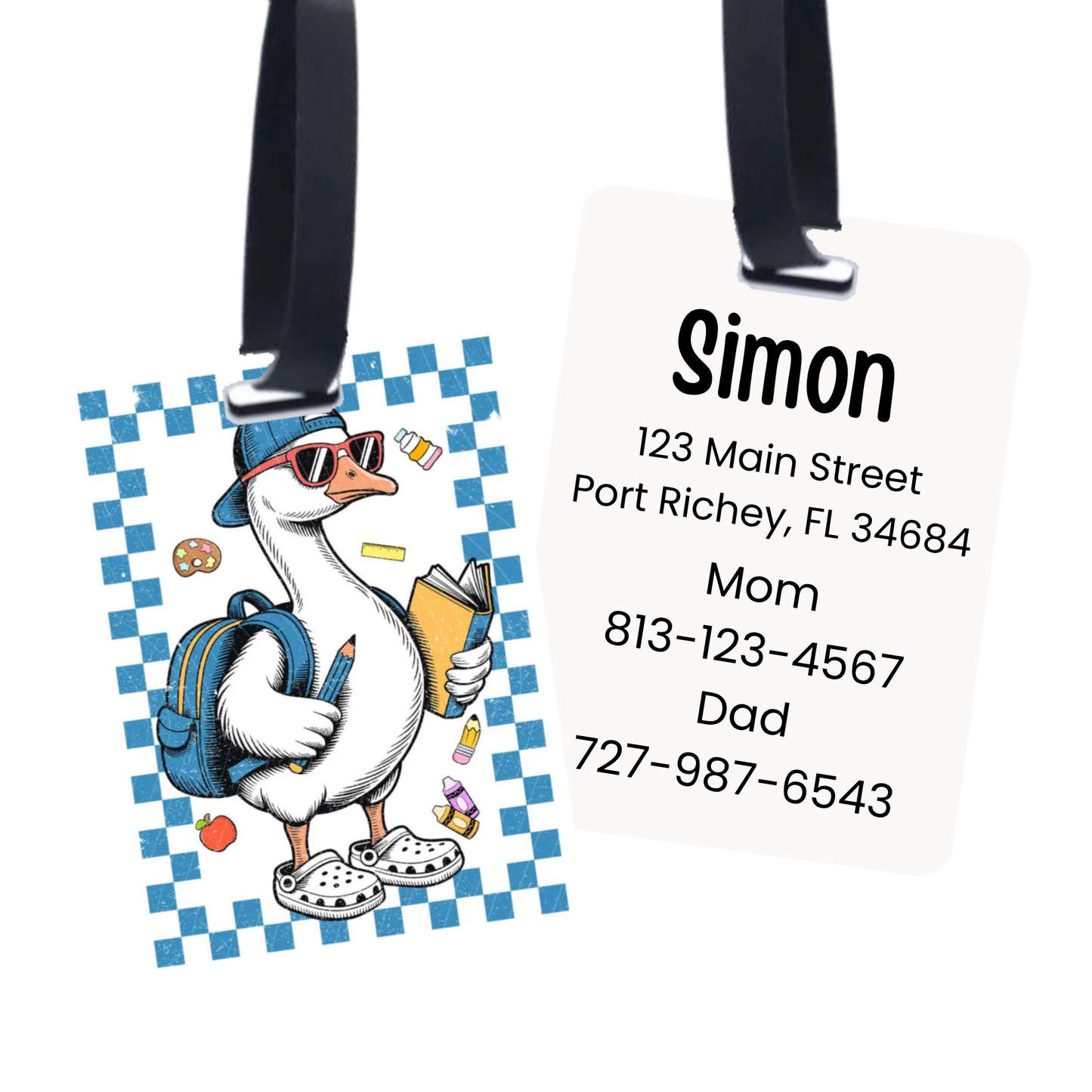 Silly Goose Luggage Tags