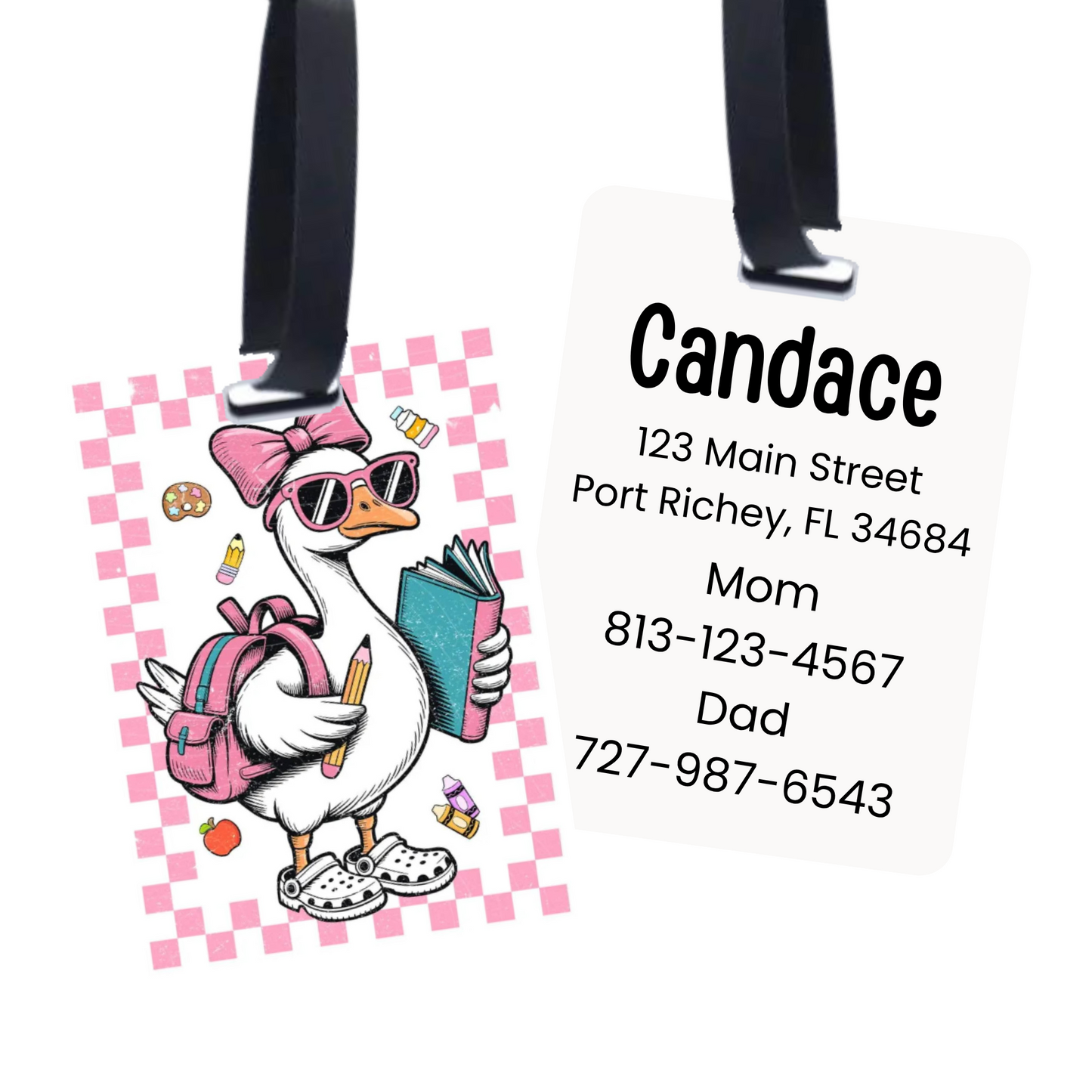 Silly Goose Luggage Tags