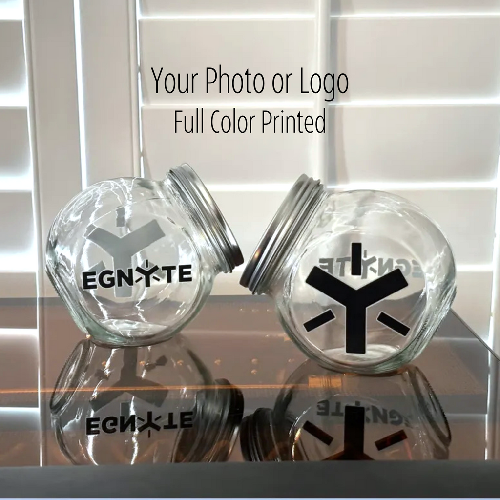 Candy Jar with Lid - Glass