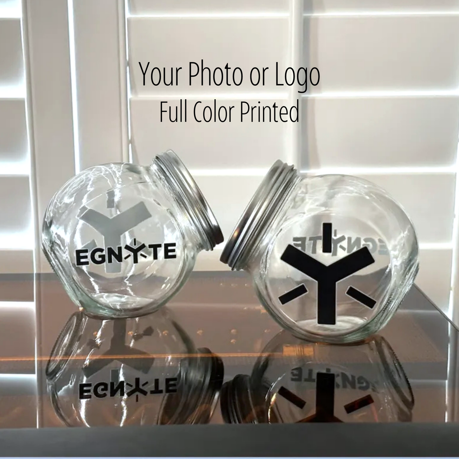 Candy Jar with Lid - Glass