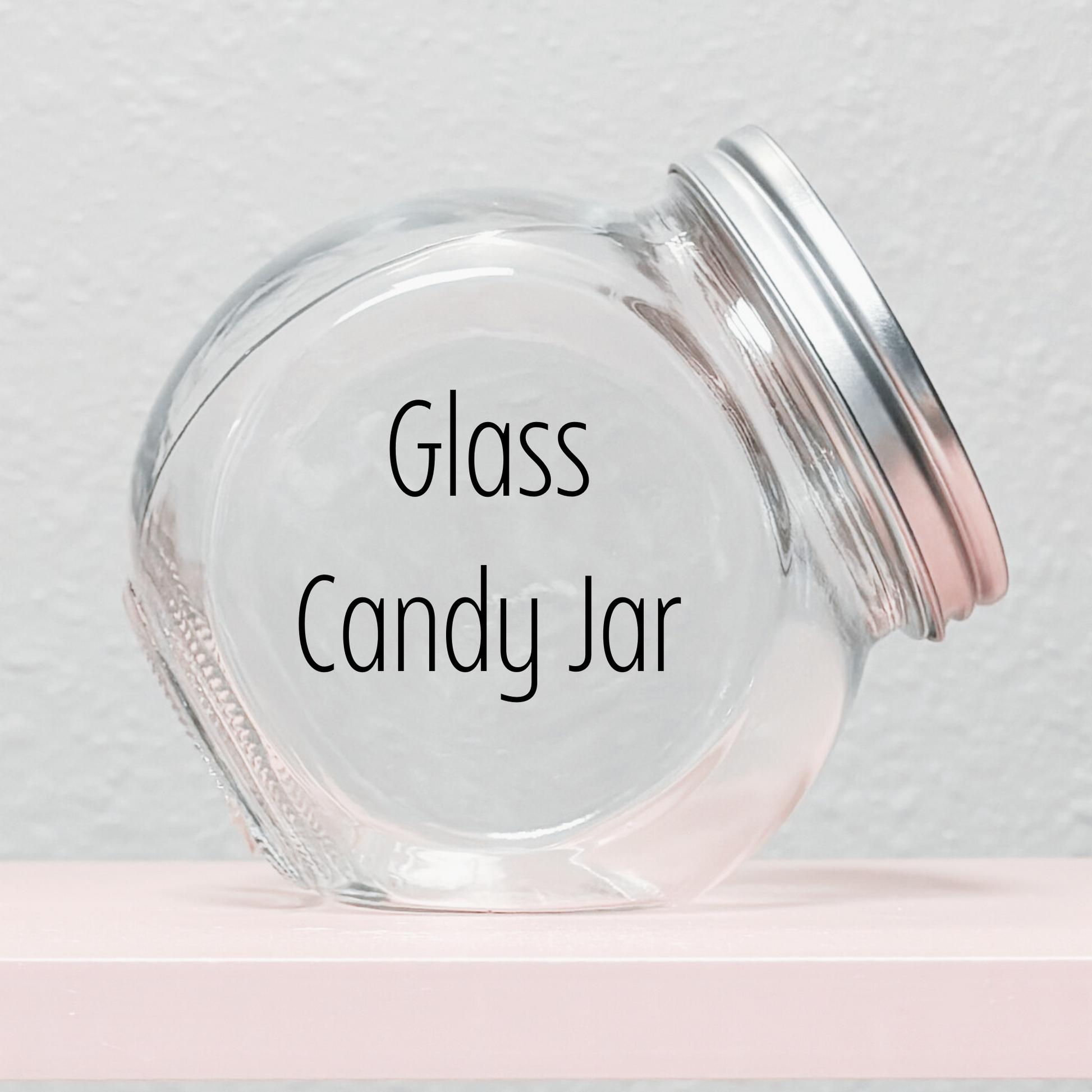 Candy Jar with Lid - Glass