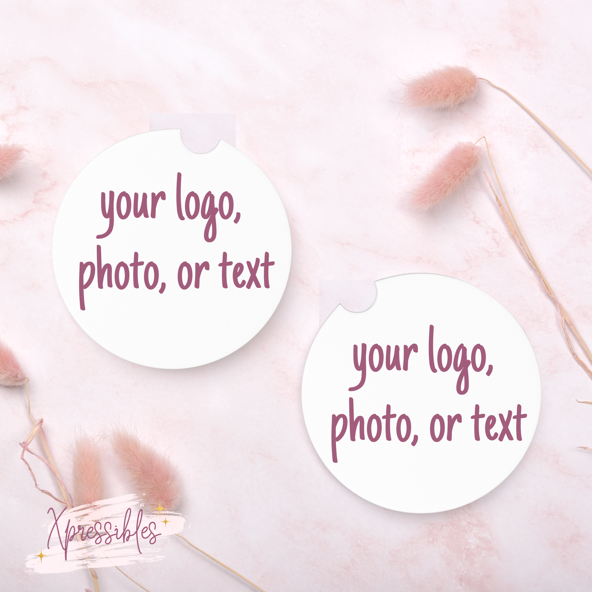 Ceramic Car Coaster Set of 2