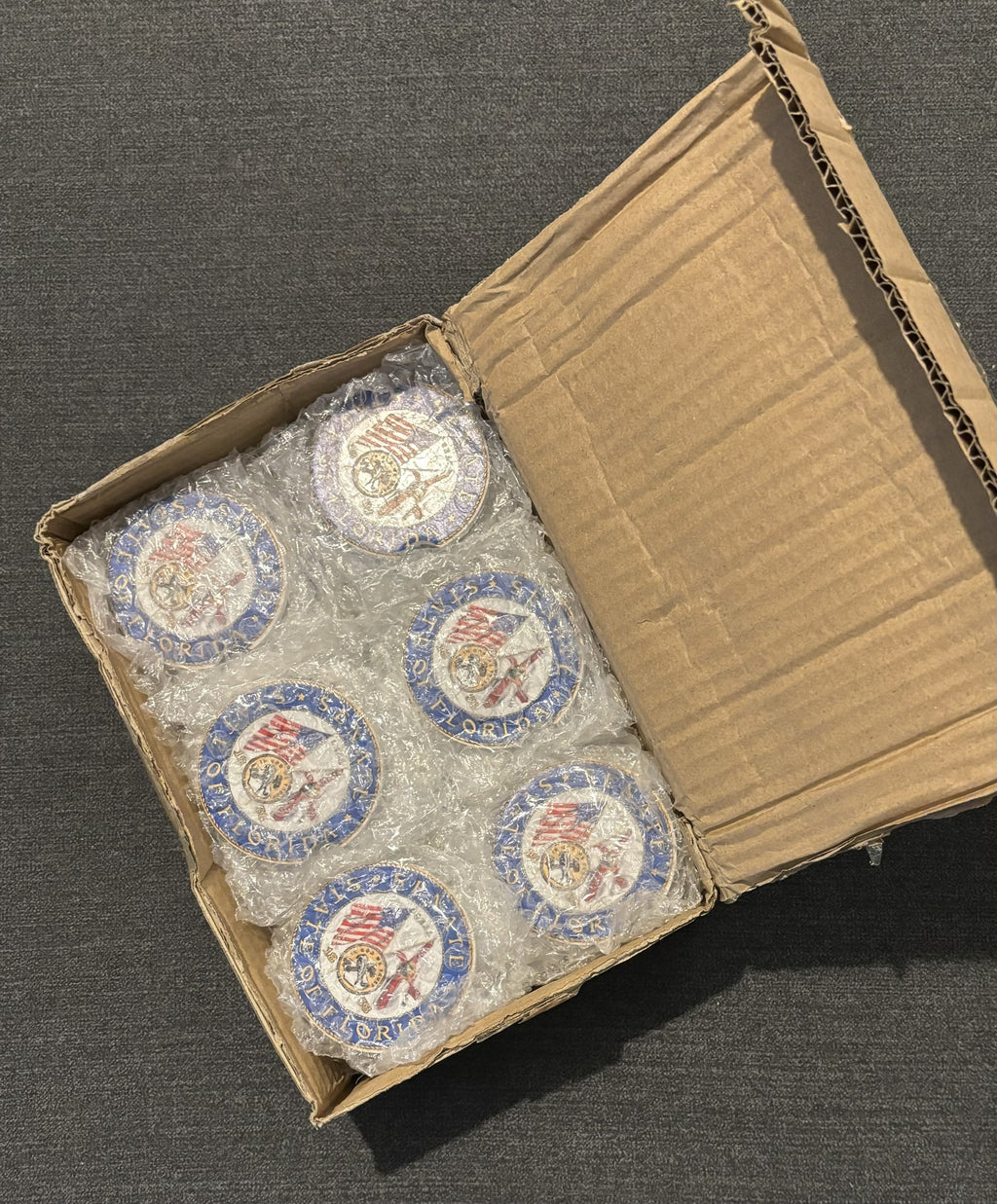 Ceramic Car Coaster Set of 2