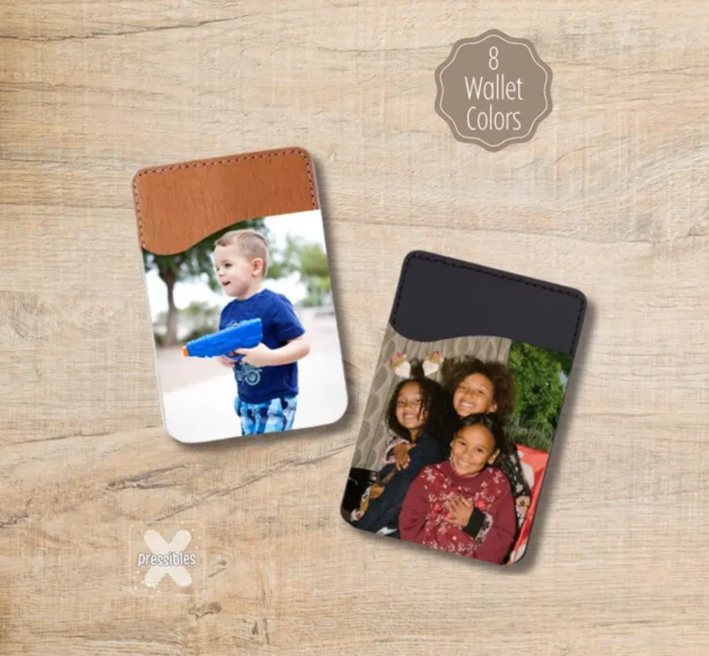 Phone Card Holder Wallet with Photo