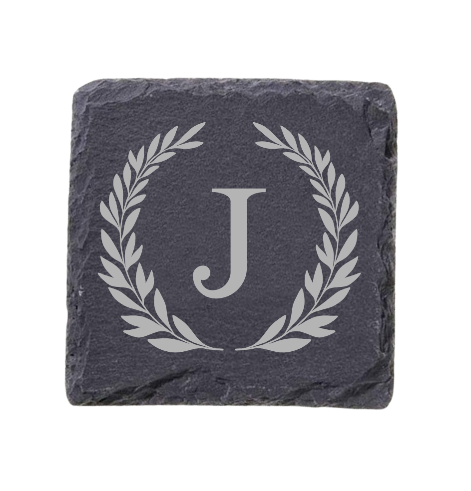 Square Natural Slate Coaster