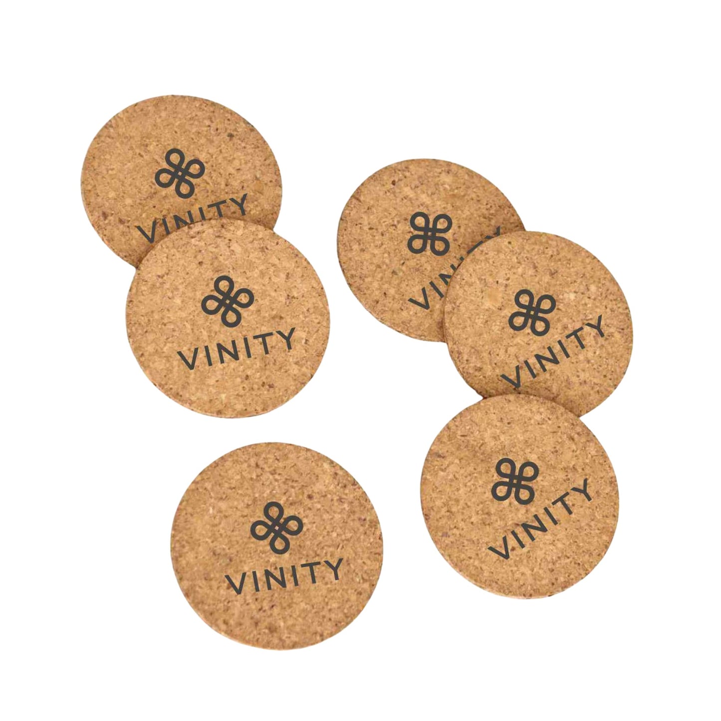 Round Cork Coaster