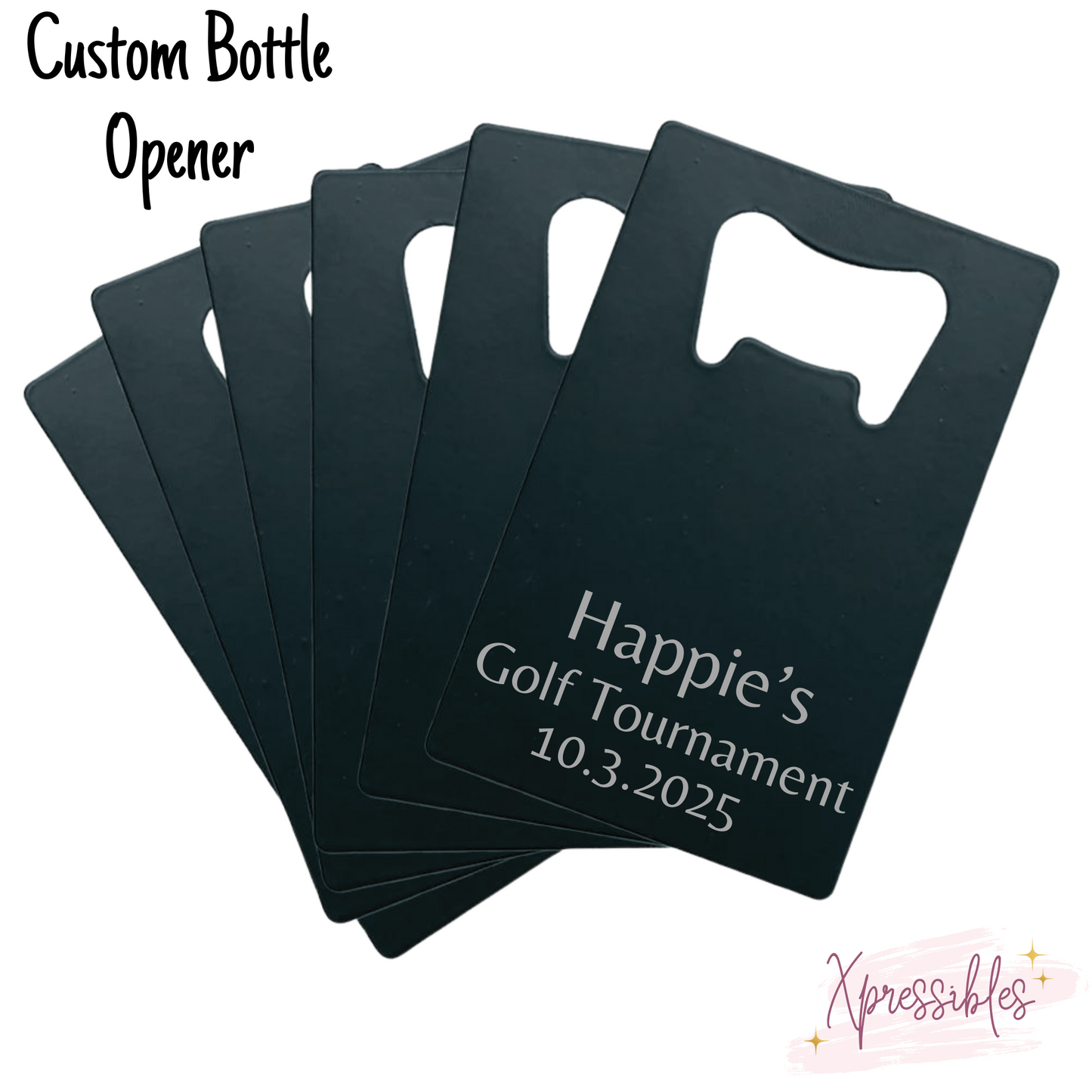 Credit Card Bottle Opener Custom Designs