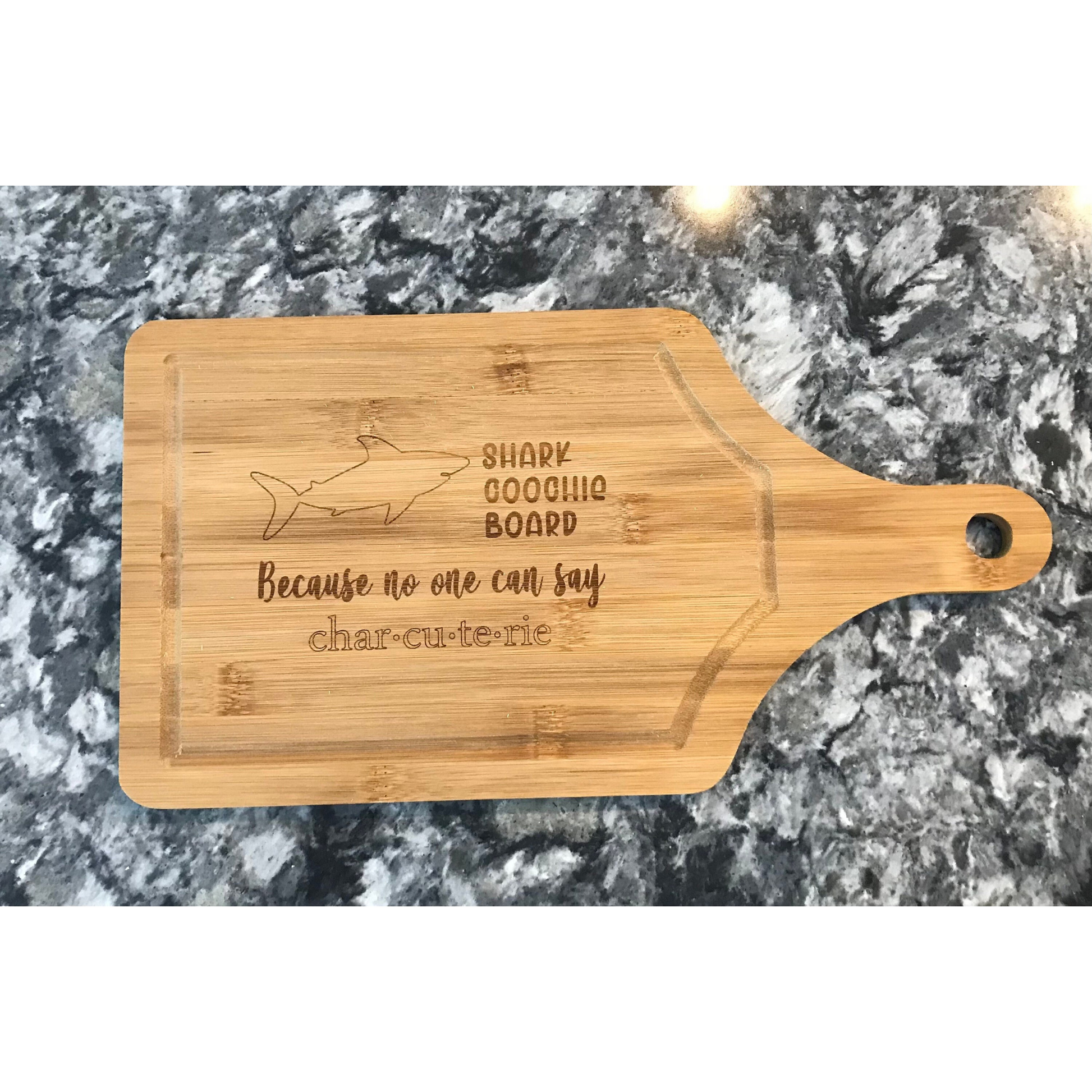 Cutting Board With Handle Bamboo