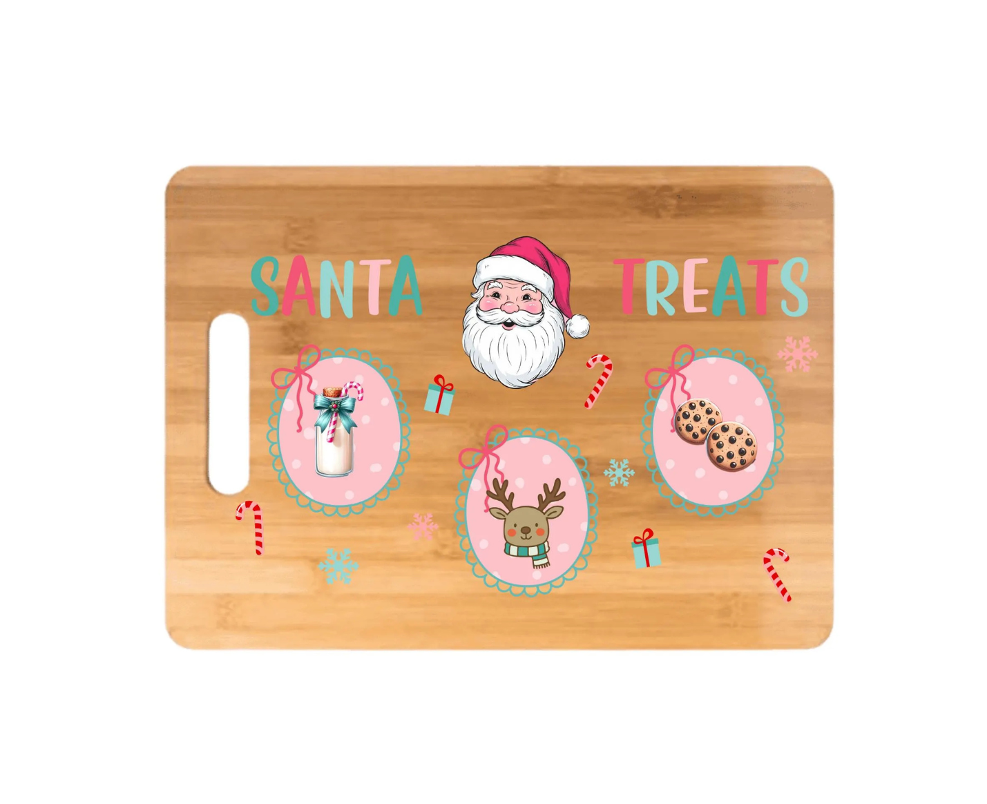 Bamboo Santa Treats Board