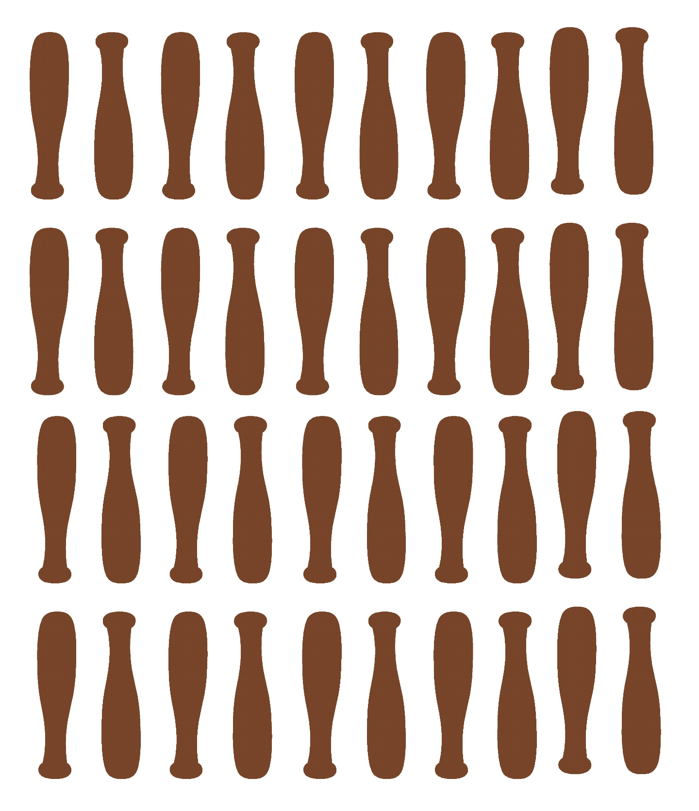 Baseball Bat Die-Cut Sticker Decals (Copy)