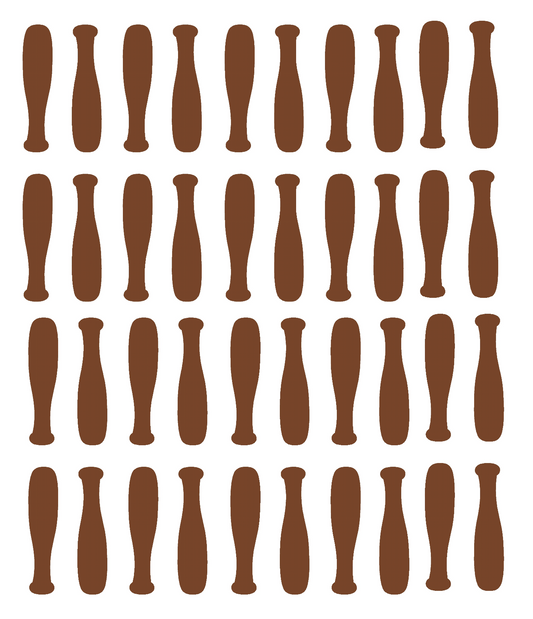Baseball Bat Die-Cut Sticker Decals (Copy)