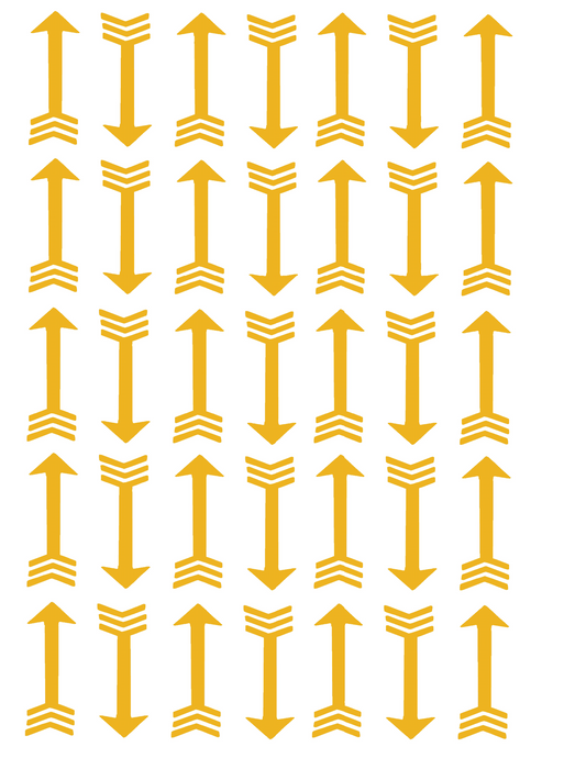 Arrow Die-Cut Sticker Decals