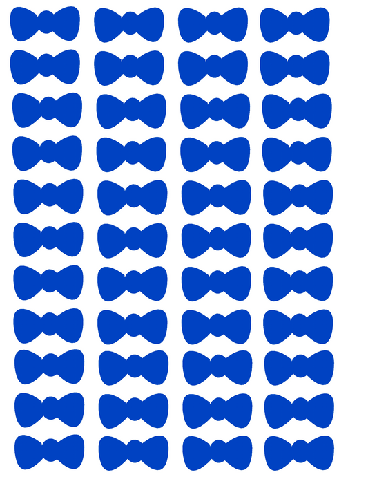 Bow Tie Die-Cut Sticker Decals