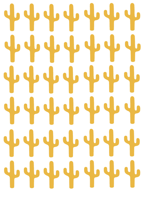 Cactus Die-Cut Sticker Decals