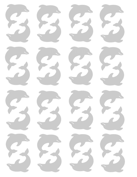 Dolphin Die-Cut Sticker Decals