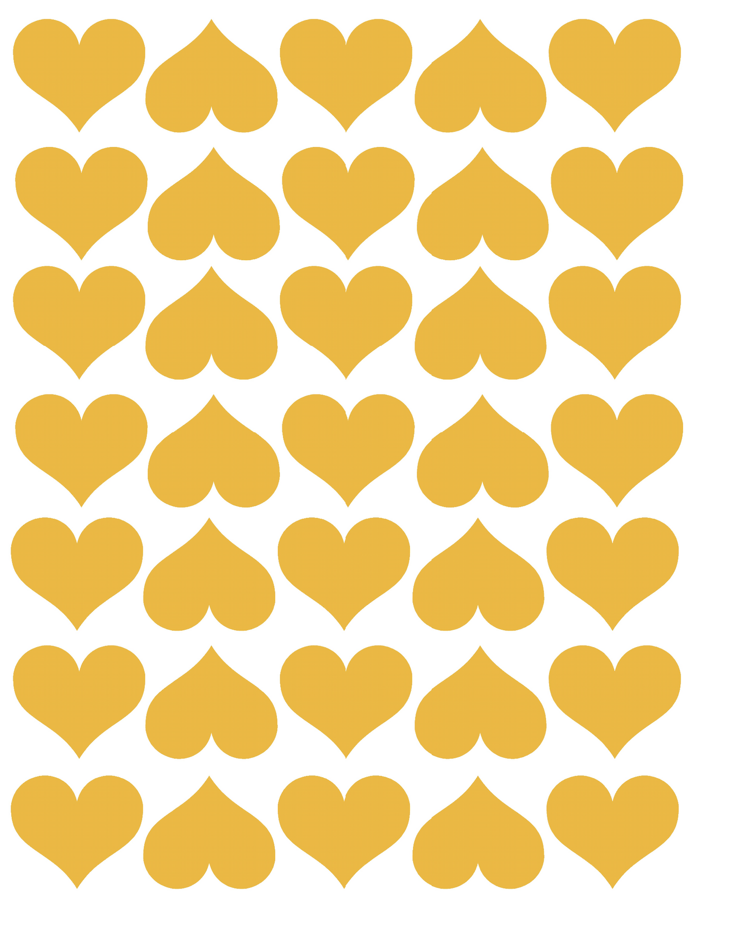 Heart Die-Cut Sticker Decals