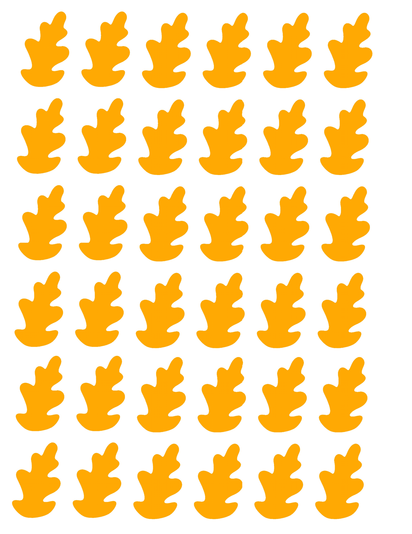 Fall Leaves Die-Cut Sticker Decals