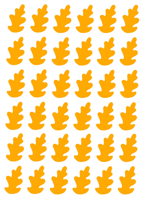 Fall Leaves Die-Cut Sticker Decals