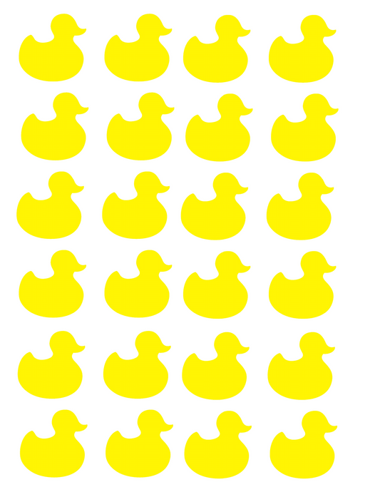 Rubber Ducky Die-Cut Sticker Decals