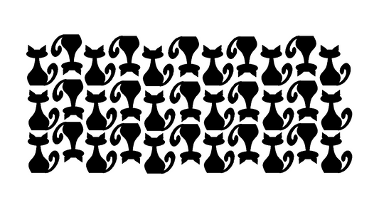 Black Cat Die-Cut Sticker Decals