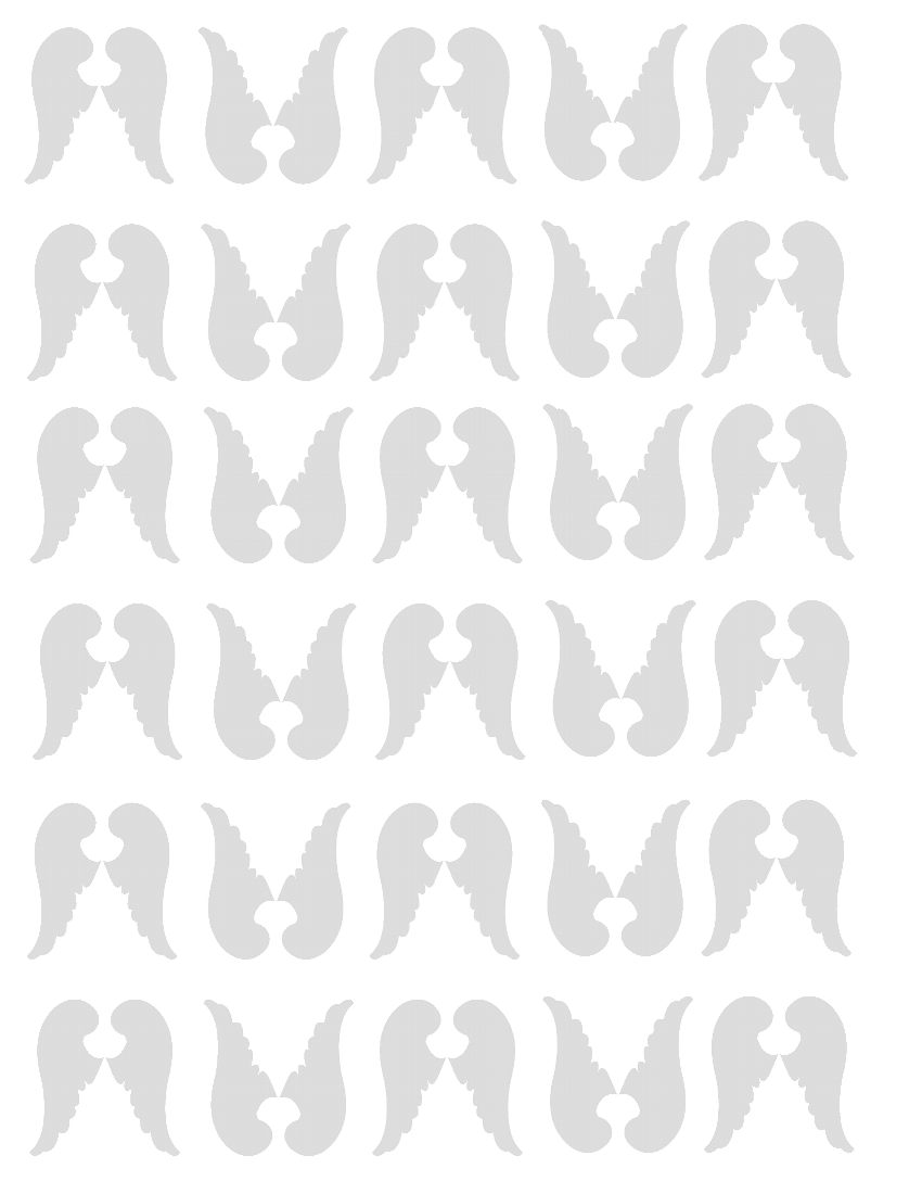 Angel Wings Die-Cut Sticker Decals