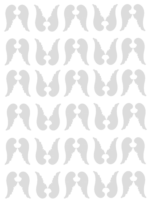 Angel Wings Die-Cut Sticker Decals