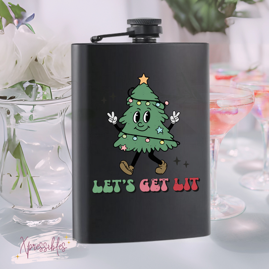 Funny Holiday Flask